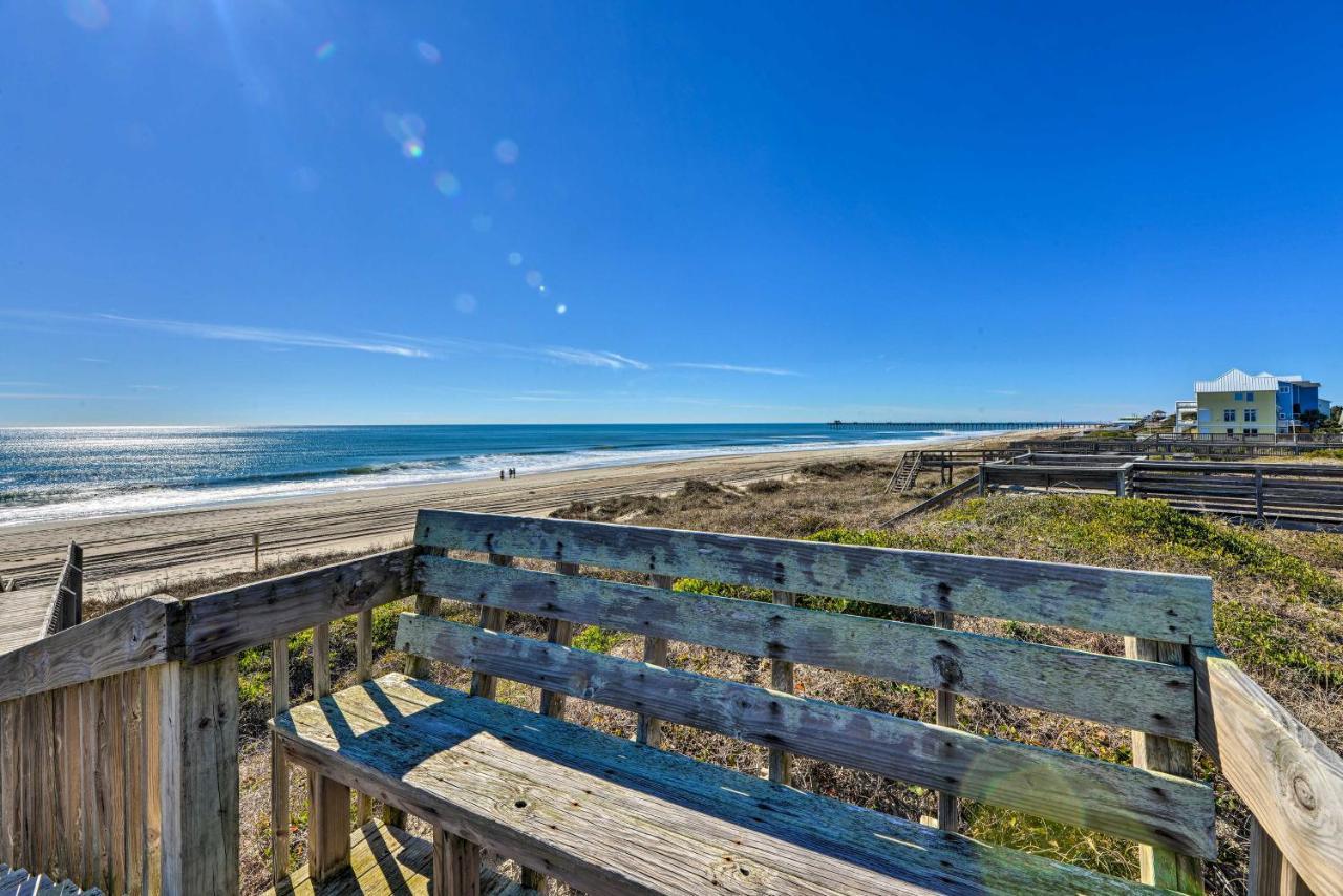 West Of The Moon Ocean Apt With Beach Access! إمرالد أيسل المظهر الخارجي الصورة